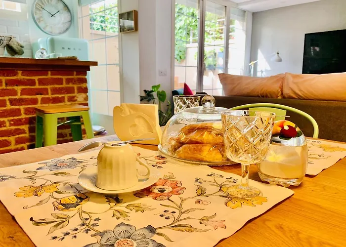 Loft De Estilo Industrial Con Jardin Y Garaje Privados Appartement