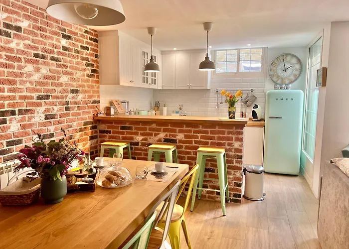 Loft De Estilo Industrial Con Jardin Y Garaje Privados Appartement